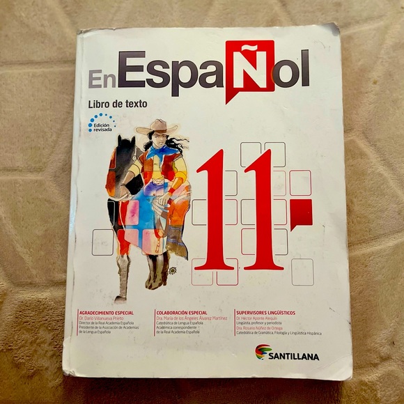 Libro de Texto| En español| Grado 11 - Picture 1 of 2